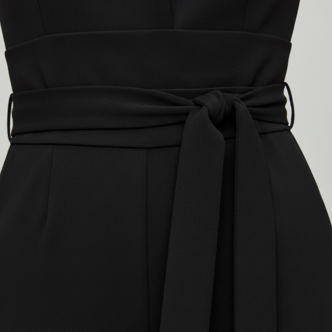 Damen Eleganter Jumpsuit Tailliert | Vestea