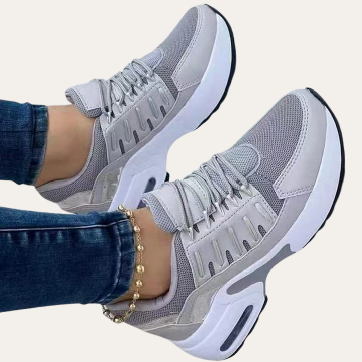 Damen Orthopädische Chunky Sneaker Plateauschuh Laufschuh | Vestea