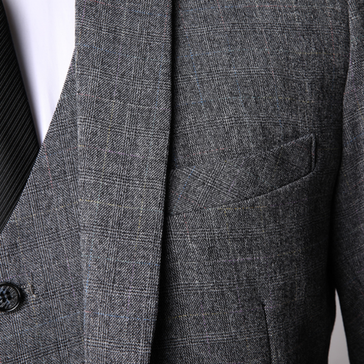 Herren Anzug Wolle – Dreiteilig Businessanzug | Vestea