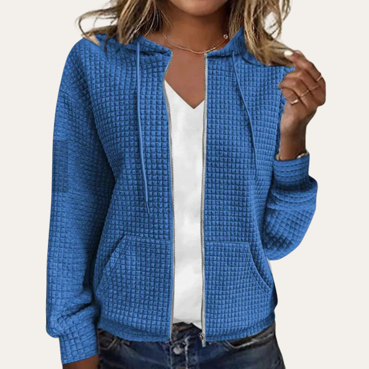 Damen Kapuzenjacke mit Reißverschluss | Vestea