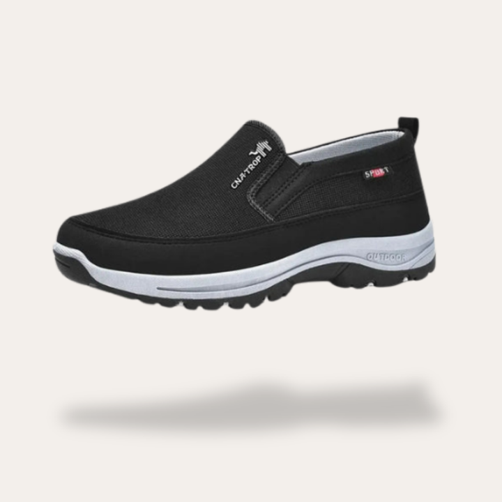 Herren Slipper Freizeitschuhe orthopedico Textil rutschfest leicht | Vestea