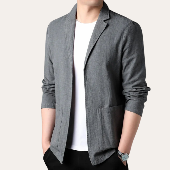 Herren Leinenblazer Slim Fit Modern | Vestea