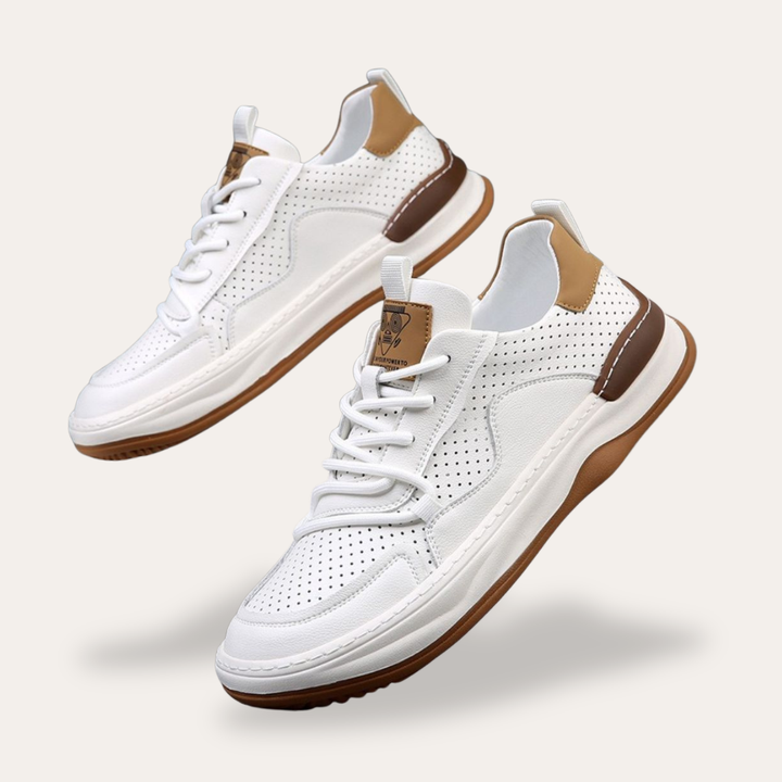 Orthopädische Sneakers für Herren aus Leder | Vestea