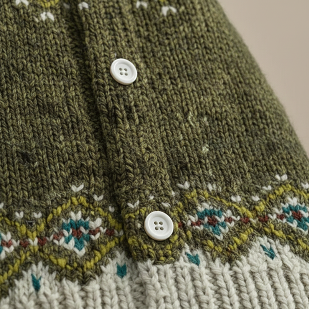 Damen Strick Kapuzenjacke Wintermantel | Vestea