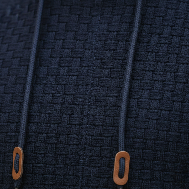 Gestrickter Kapuzenpullover für Herren| Vestea