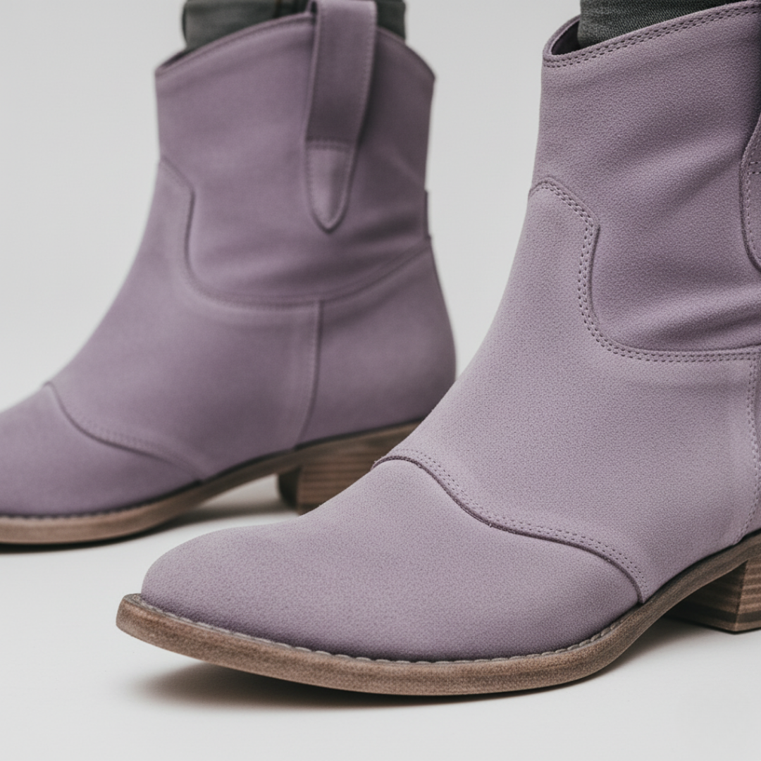 Damen Orthopädische Western-Stiefeletten Kurzschaft | Vestea