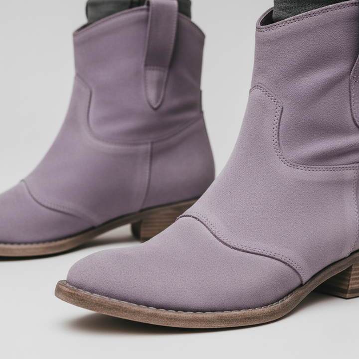 Damen Orthopädische Western-Stiefeletten Kurzschaft | Vestea