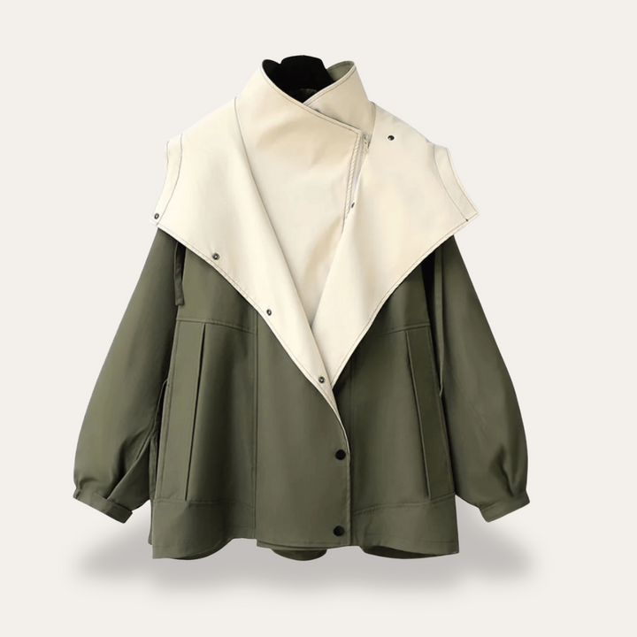 Damen Oversize Winterjacke mit Kapuze | Vestea
