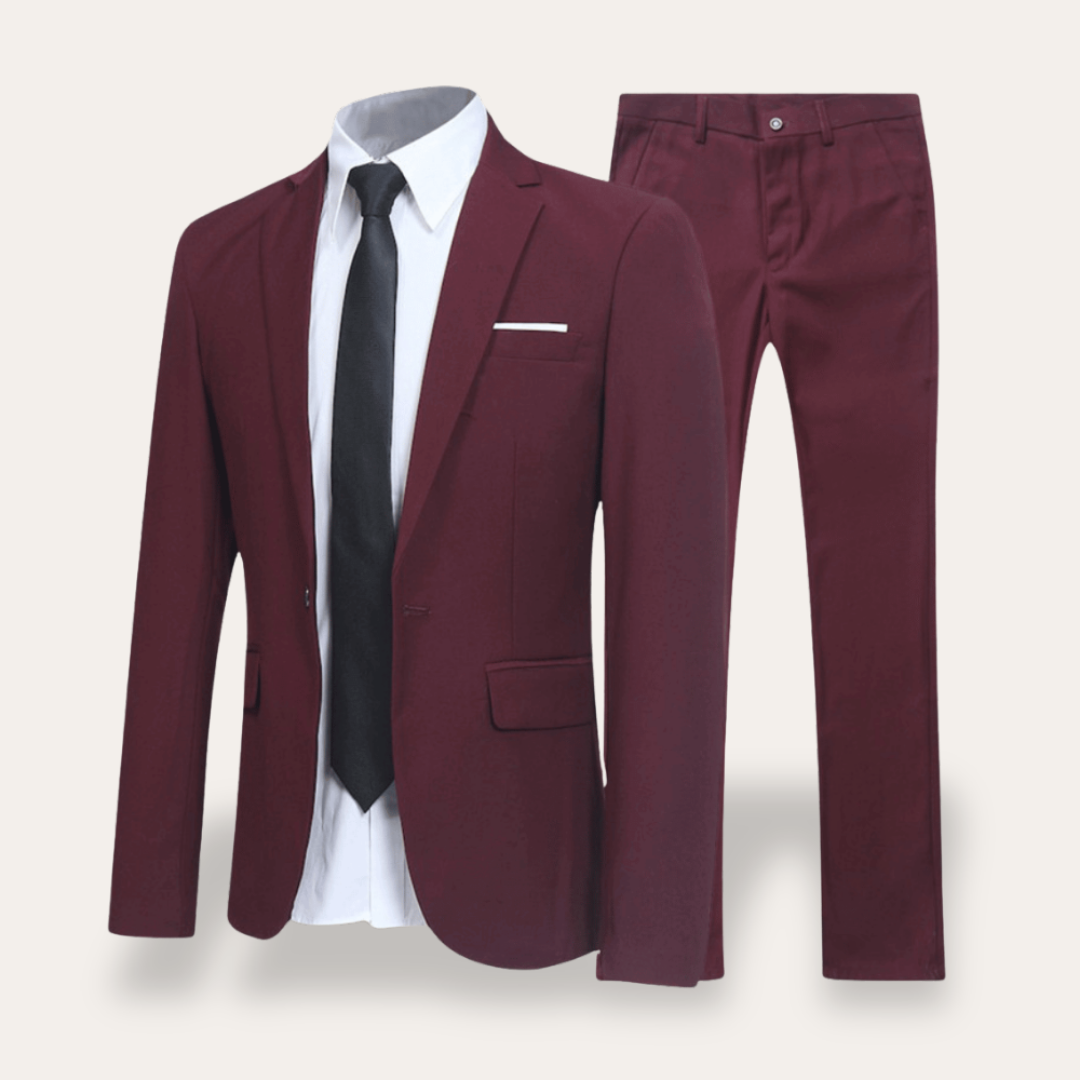 Herren Business Anzug Zweiteiler mit Sakko und Hose | Vestea