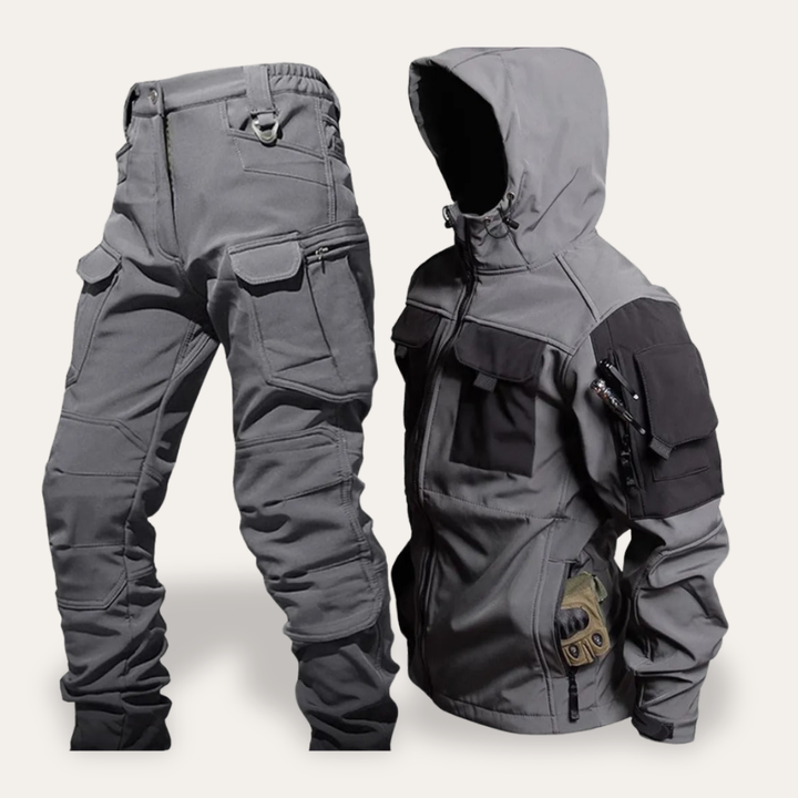 Herren Softshell Tactical Set Outdoor Funktionsanzug Atmungsaktiv | Vestea