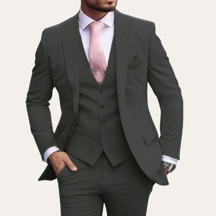 Herren Anzug 3-teilig Slim Fit Business Hochzeit | Vestea
