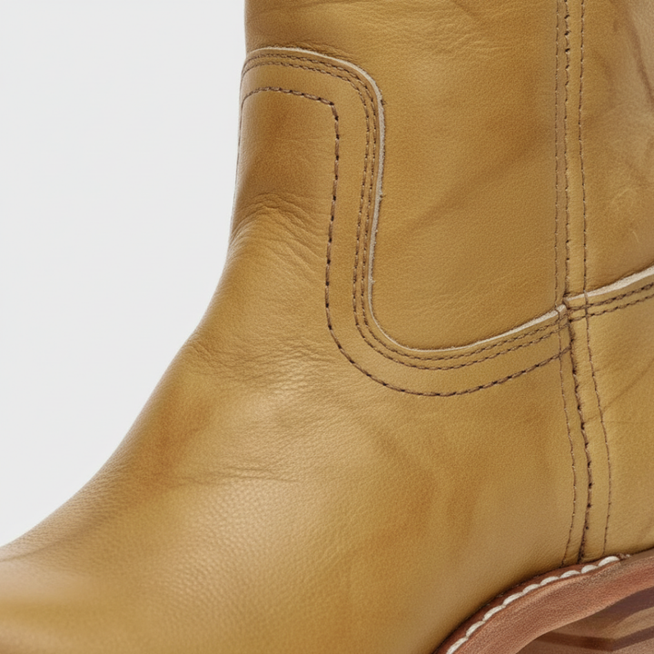 Damen Orthopädische Mid-Calf Stiefel im Reitstil | Vestea