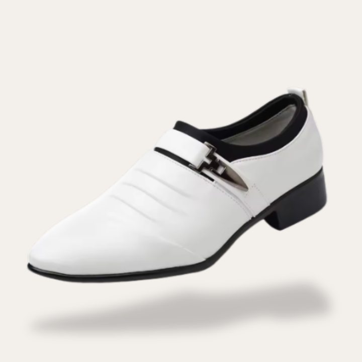 Orthopädische Herren Business Schuhe mit Bequemem Absatz | Vestea