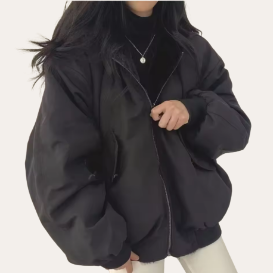 Damen Winterjacke Gefüttert Mit Kapuze | Vestea