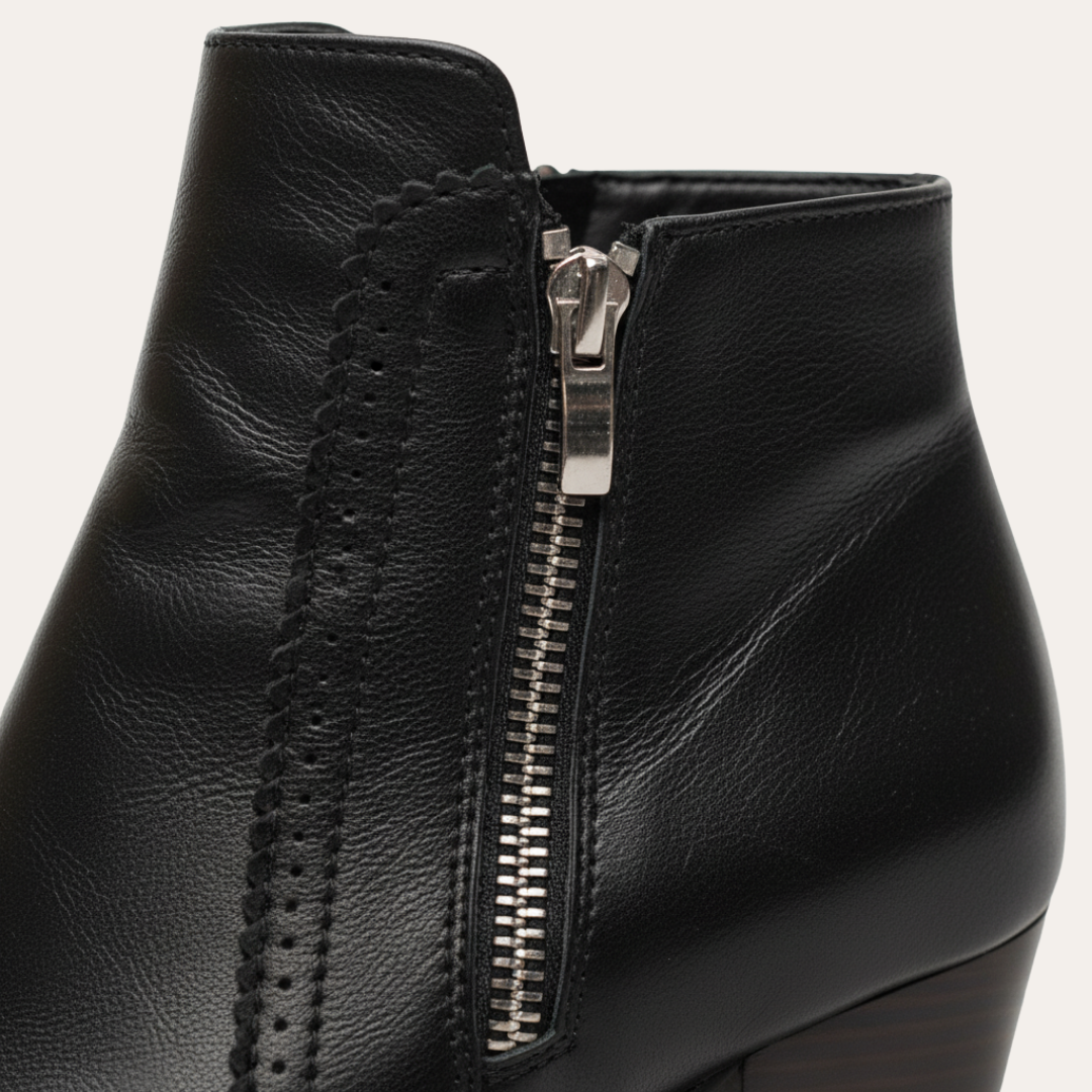 Orthopädische Damen Ankle Boots mit Absatz | Vestea