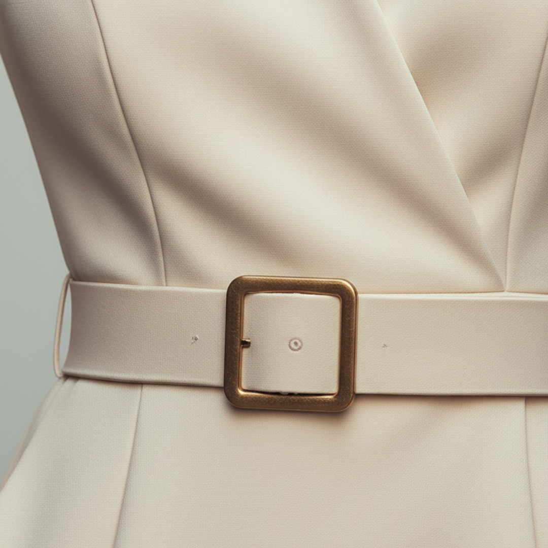 Damen Elegantes Wickelkleid Mit Gürtel | Vestea