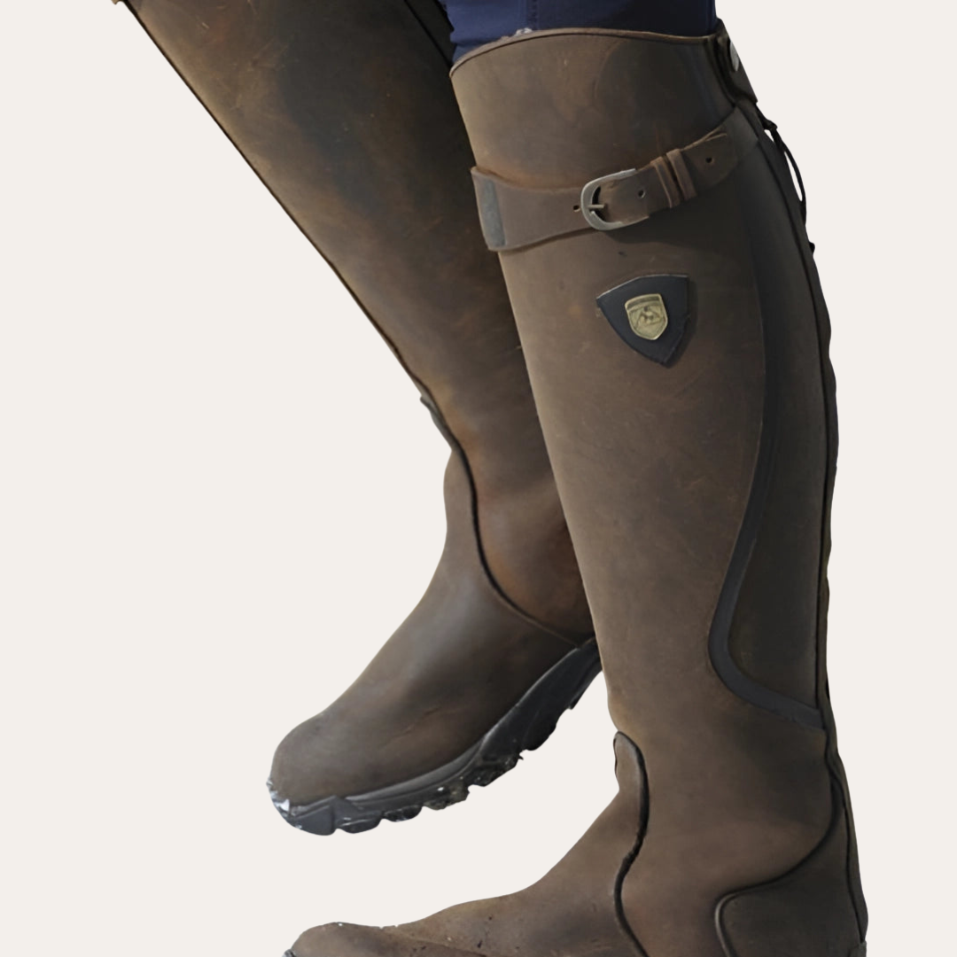 Damen Winter Reitstiefel mit wasserabweisendem Material | Vestea