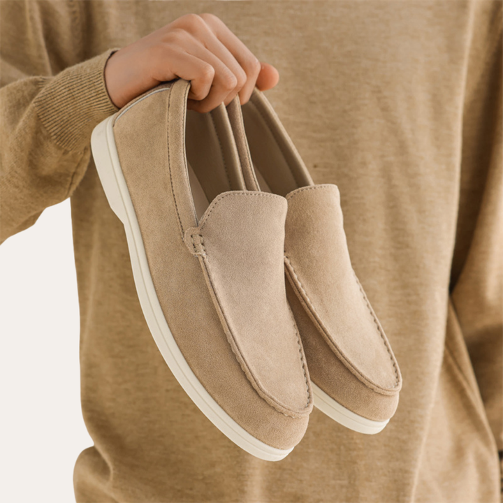 Orthopädische Wildleder Loafer Herren | Vestea