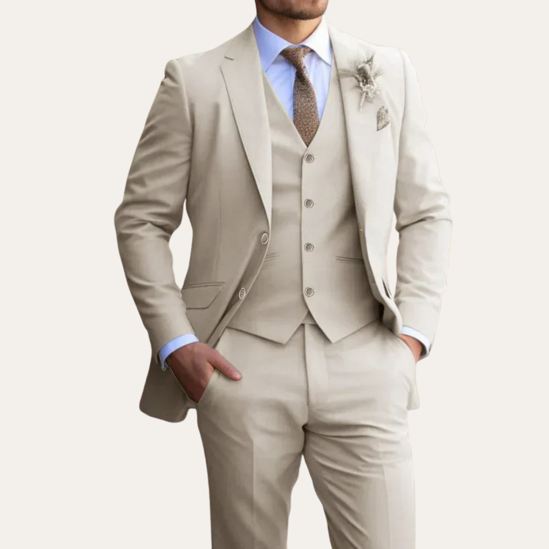 Herren Anzug Set mit Weste | Vestea