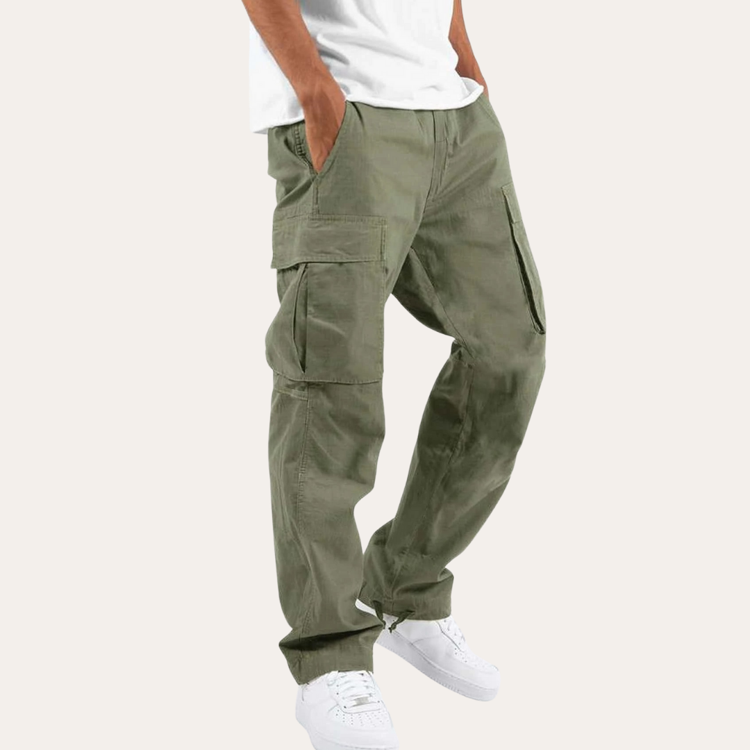 Herren Cargo Hose Baumwolle Freizeit Robust Bequem | Vestea