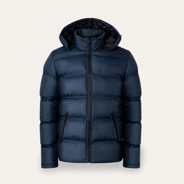 Herren Winterjacke mit Kapuze Textil | Vestea
