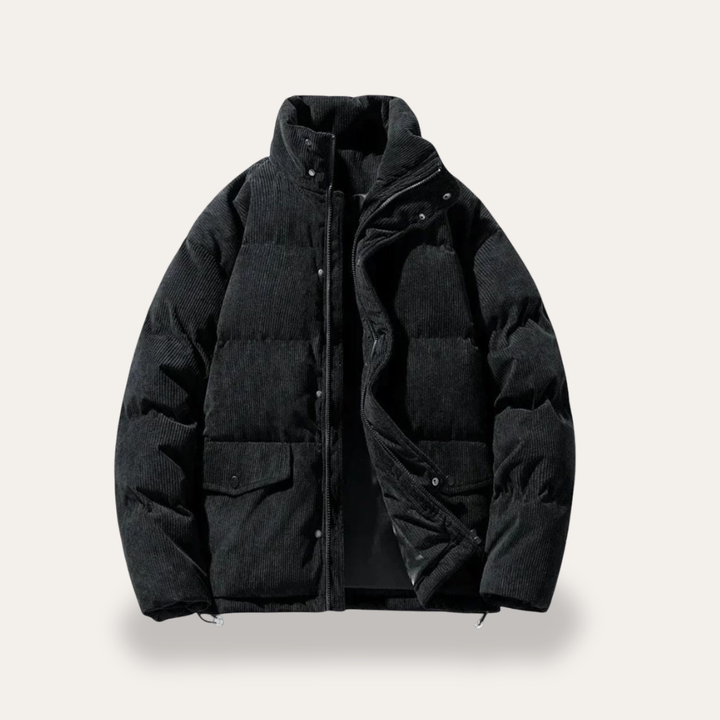 Herren Steppjacke aus Cord für Frühling und Herbst | Vestea