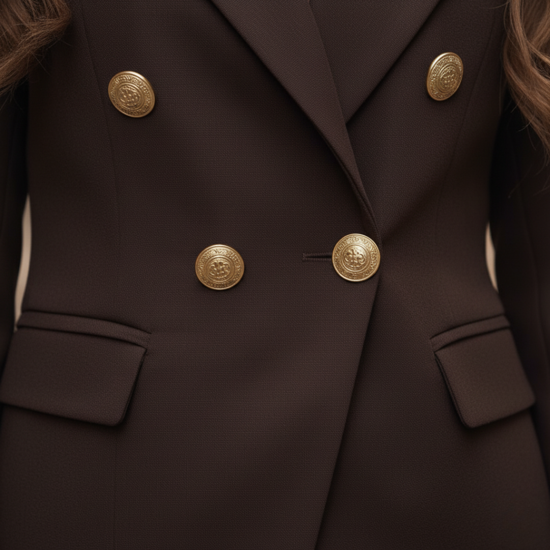 Damen Outfit Set Blazer Hose Elegant | Vestea