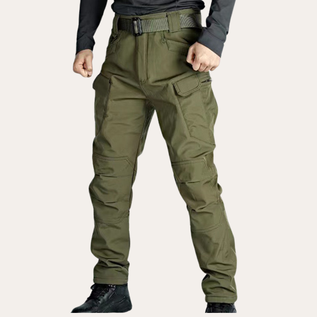 Herren Cargohose Outdoor Arbeitshose mit Taschen Funktionell Freizeit | Vestea