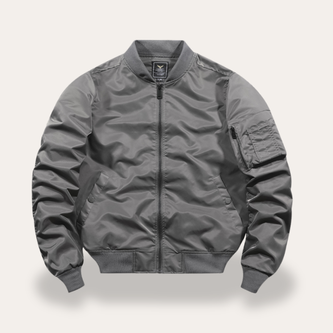 Herren Bomberjacke Klassisch Übergangsjacke Freizeit | Vestea