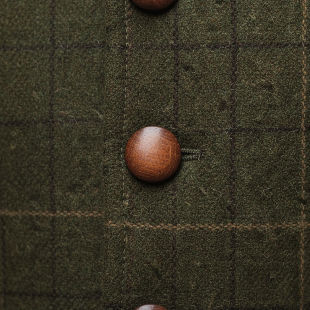 Herren Weste Einreiher Karomuster Elegant | Vestea