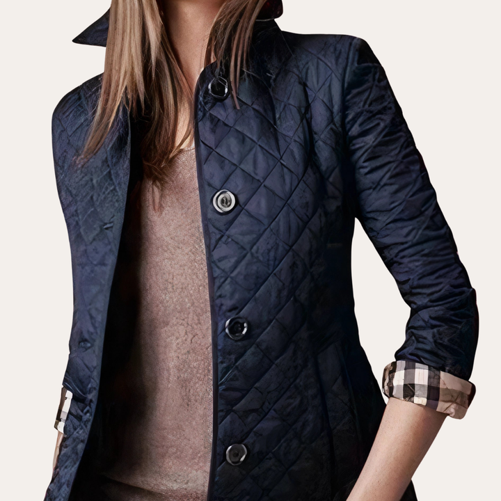 Damen Steppjacke Leicht Übergangsjacke Elegant | Vestea