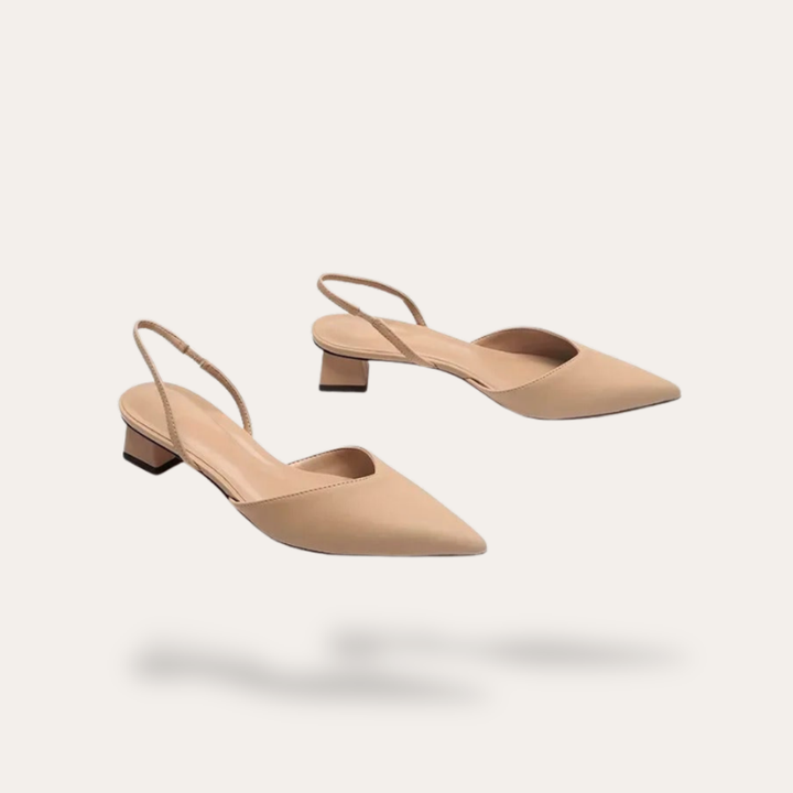 Damen Slingback Pumps mit Absatz Elegant | Vestea