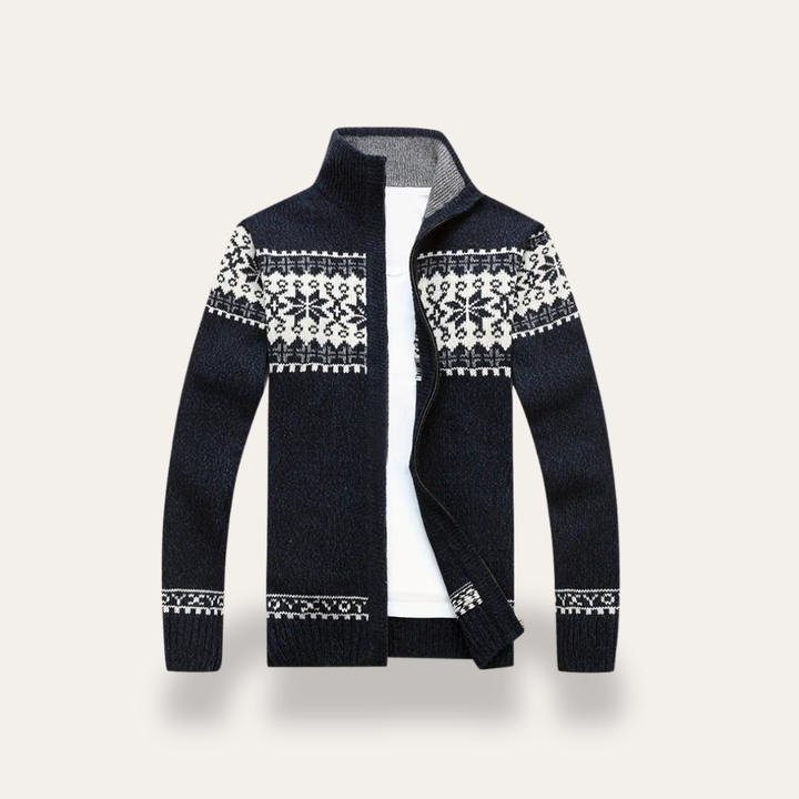Herren Strickjacke Reißverschluss | Vestea