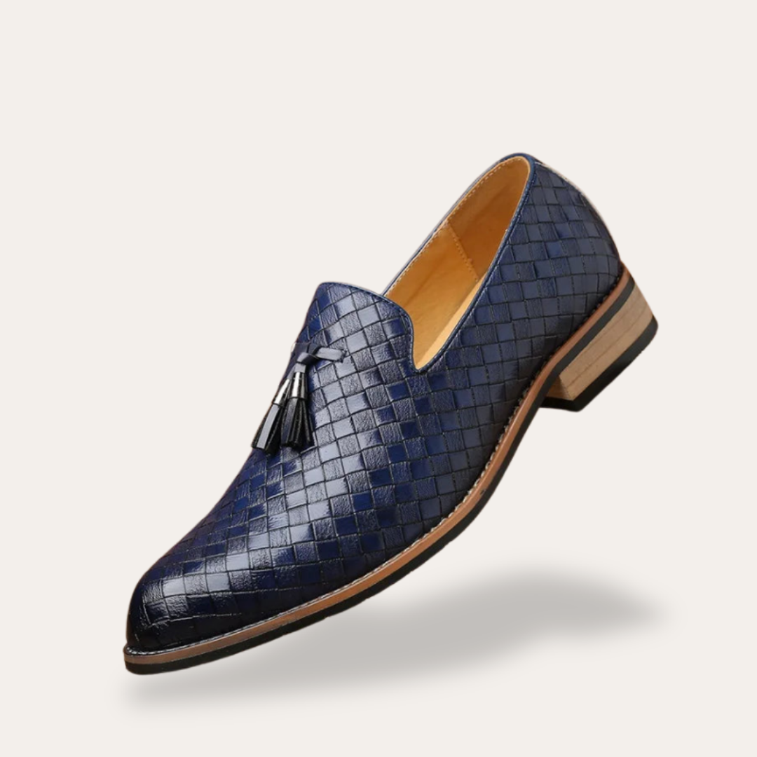 Herren Orthopedico Lederslipper mit Quaste | Vestea