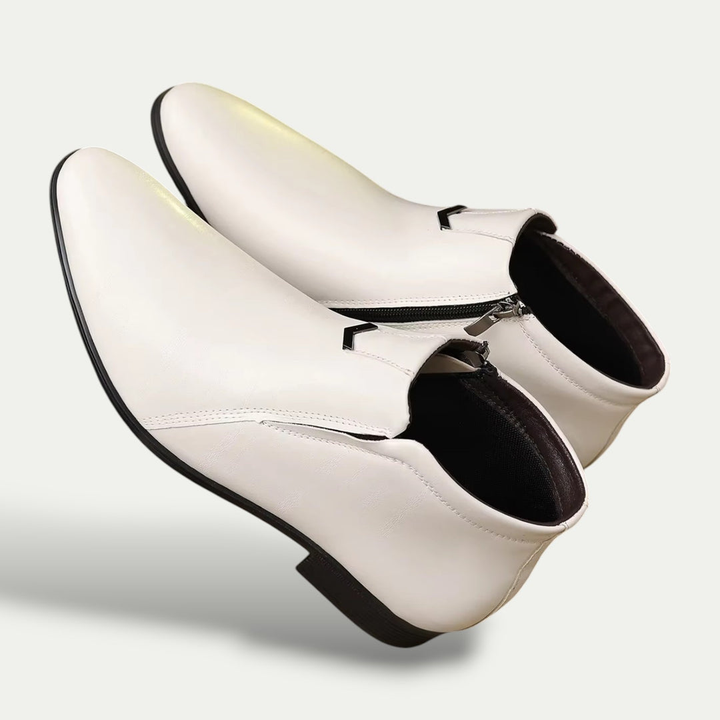 Herren Orthopädische Leder Stiefeletten Schuhe | Vestea