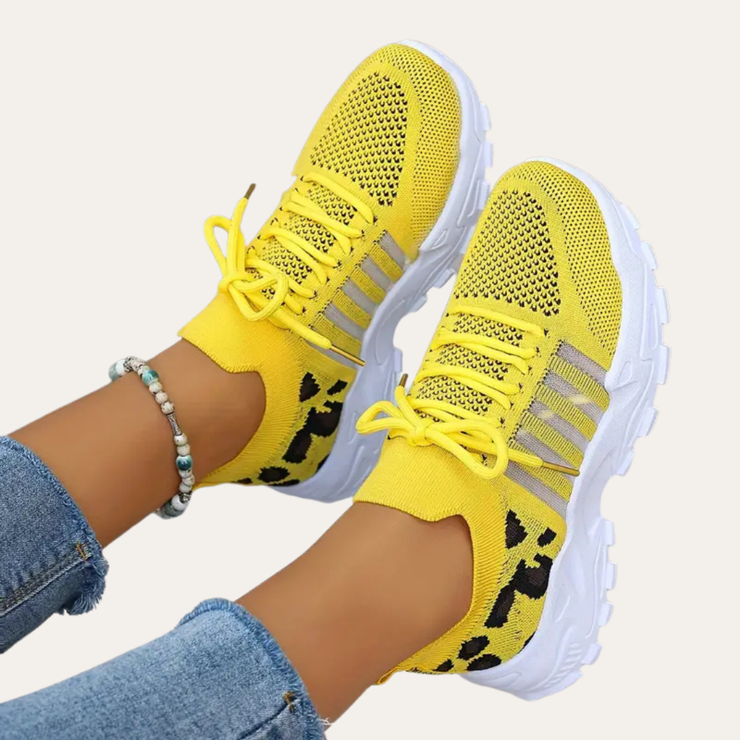 Orthopädische Sneakers für Damen mit Mesh-Obermaterial | Vestea