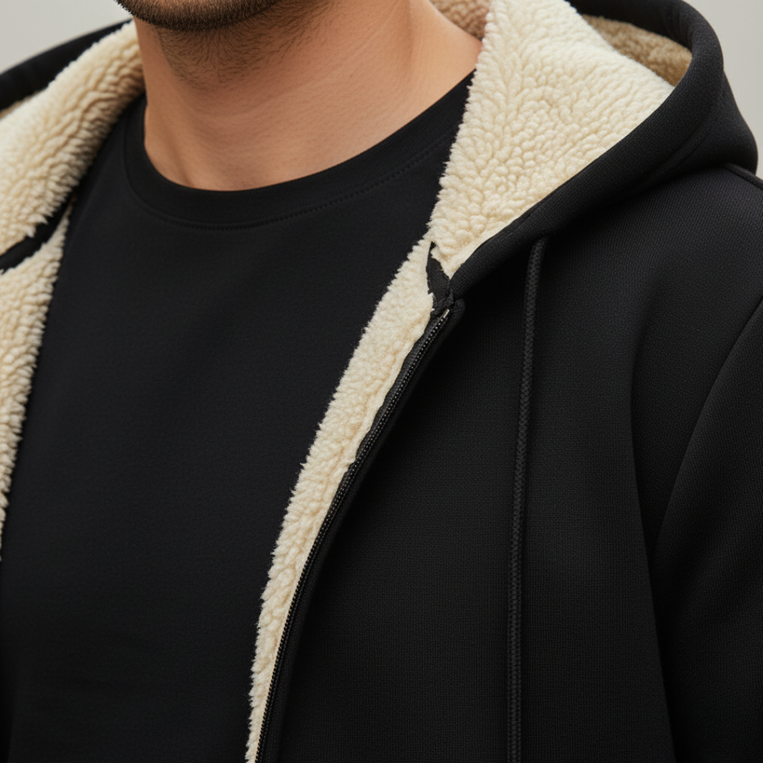 Herren Freizeit Trainingsanzug mit Kapuzenjacke | Vestea