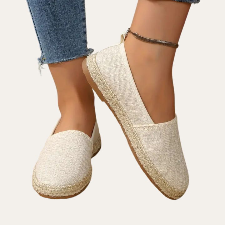 Orthopädische Espadrilles für Damen mit Jute-Sohle | Vestea