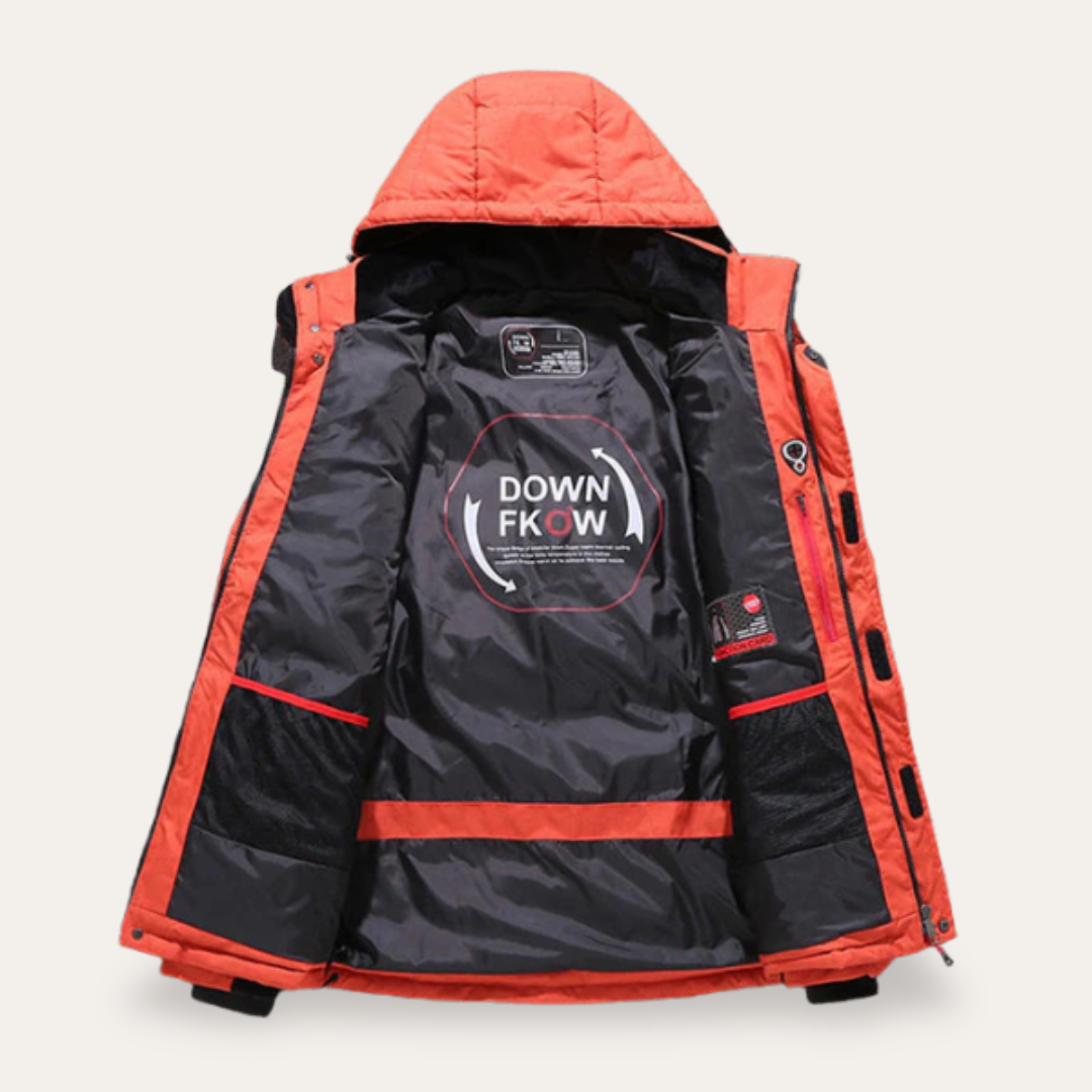 Herren Daunenjacke mit Kapuze, Winterjacke | Vestea