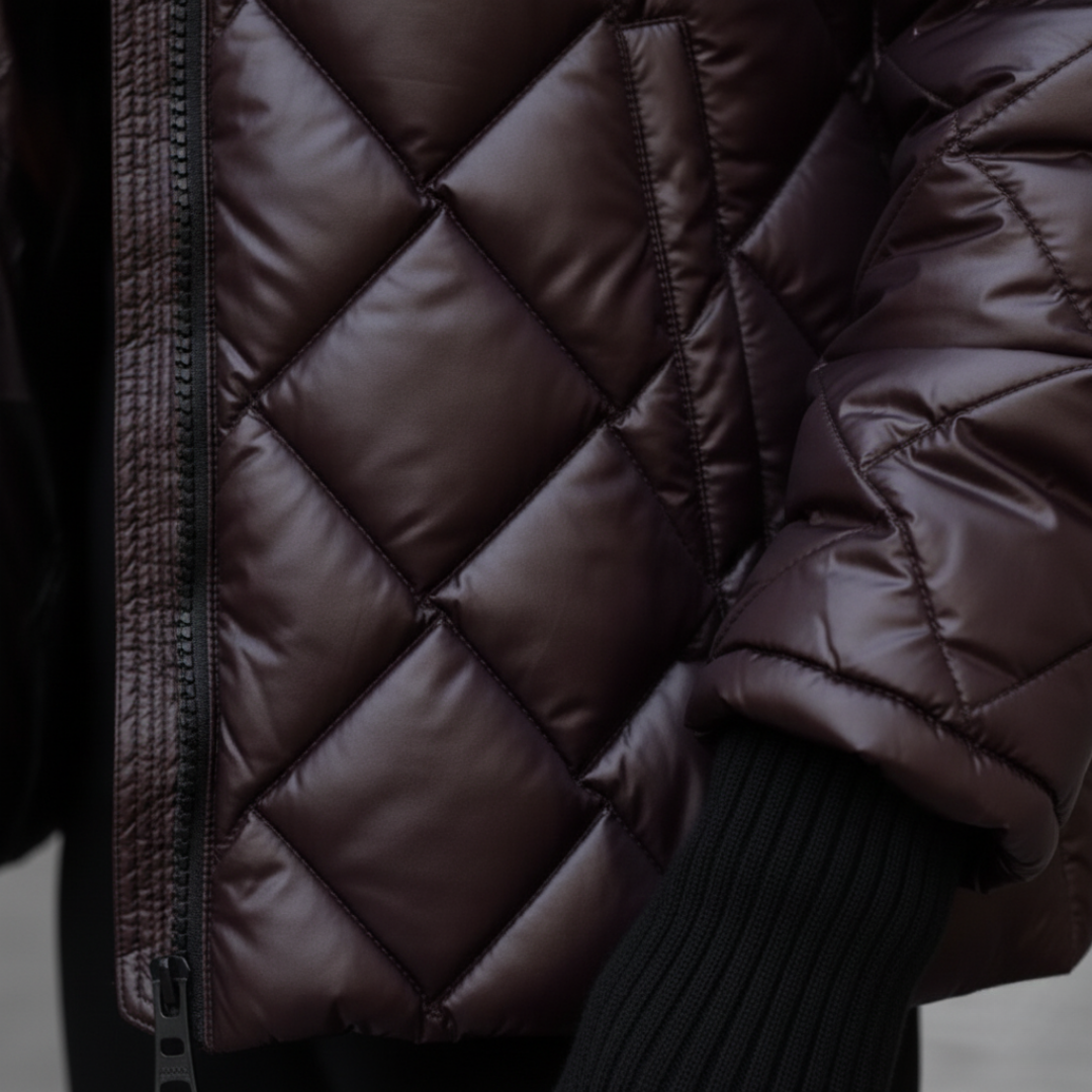 Damen Steppjacke mit Kapuze | Vestea