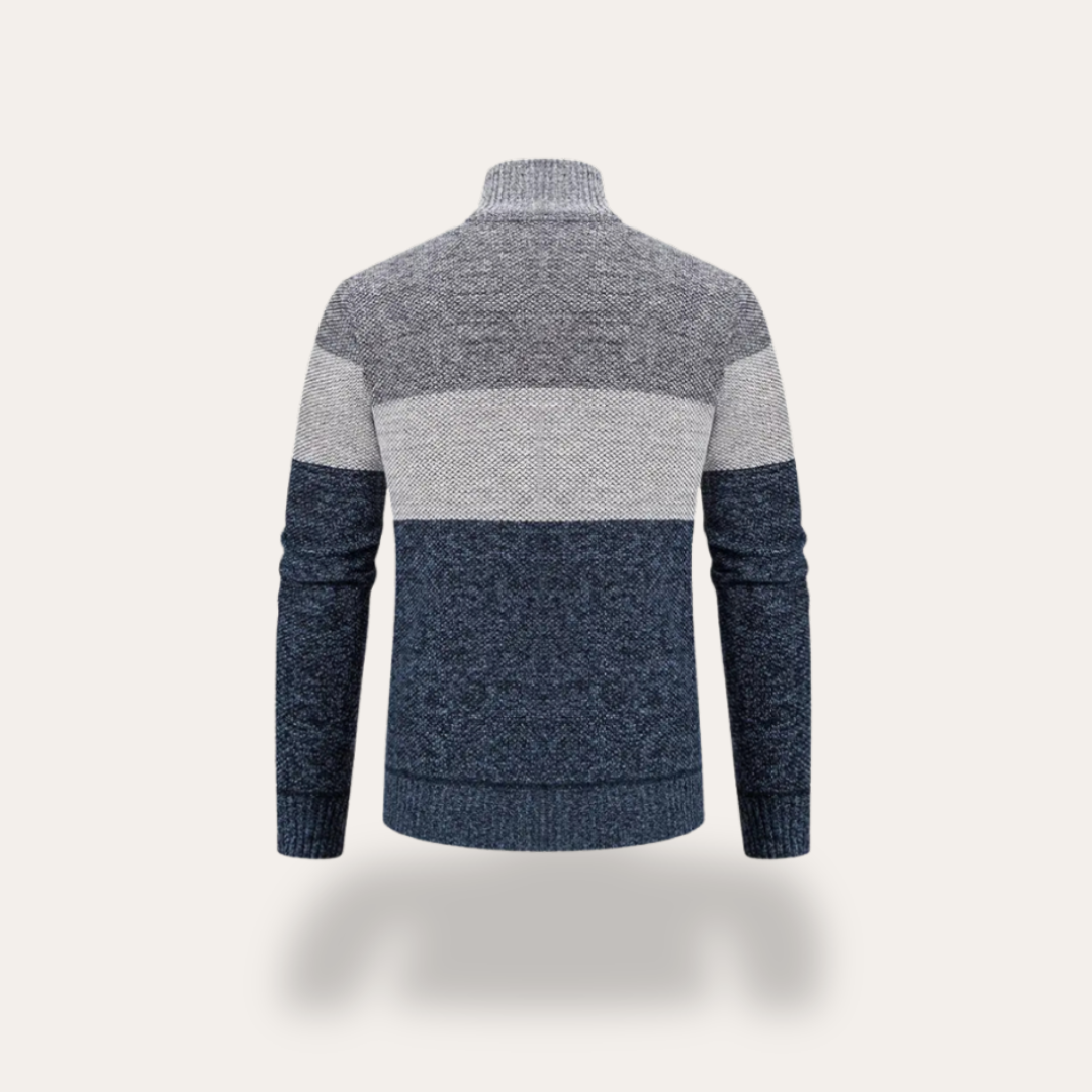 Herren Strickjacke für Gefüttert Winter | Vestea