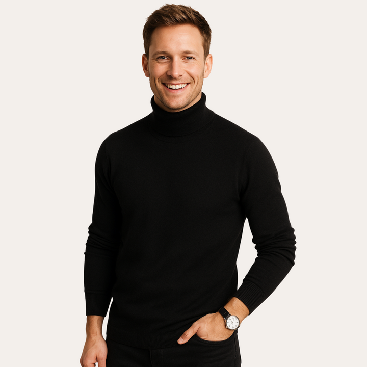 Herren Luxus Kaschmir Rollkragenpullover | Vestea
