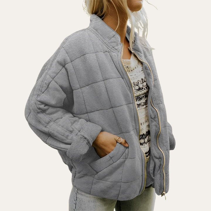 Damen Steppjacke mit Reißverschluss | Vestea
