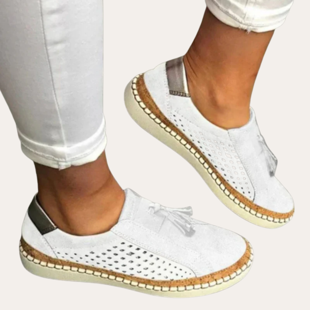Damen Slipper Orthopedico Leder Freizeitschuhe | Vestea