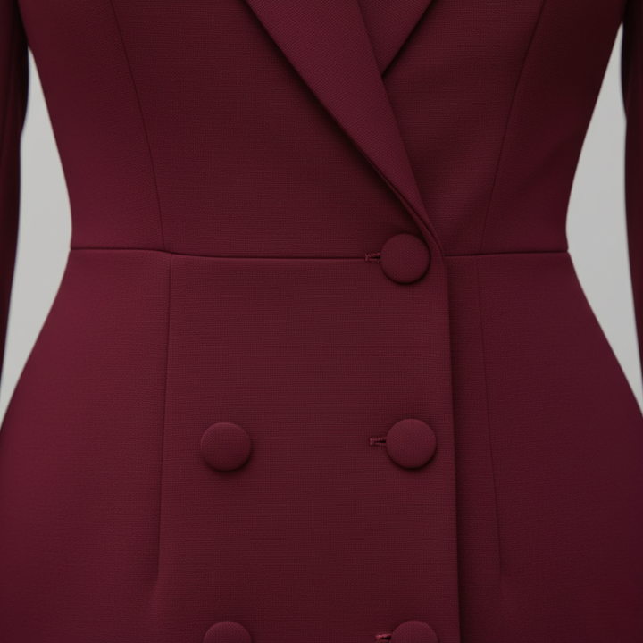 Elegantes Damen Kleid mit langen Ärmeln | Vestea