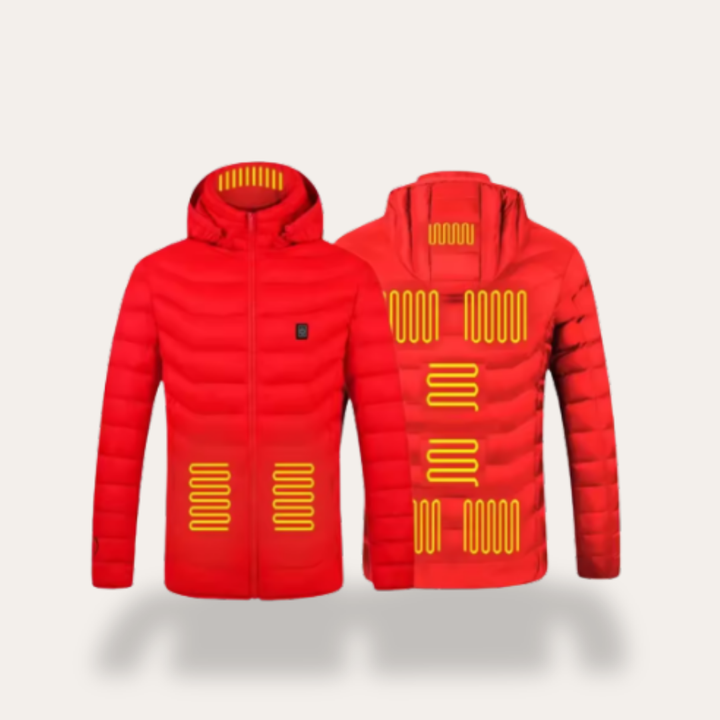 Herren Heizjacke mit Kapuze Winterjacke | Vestea
