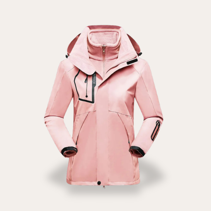 Damen Softshelljacke mit Fleecefutter Wasserdicht Winddicht | Vestea