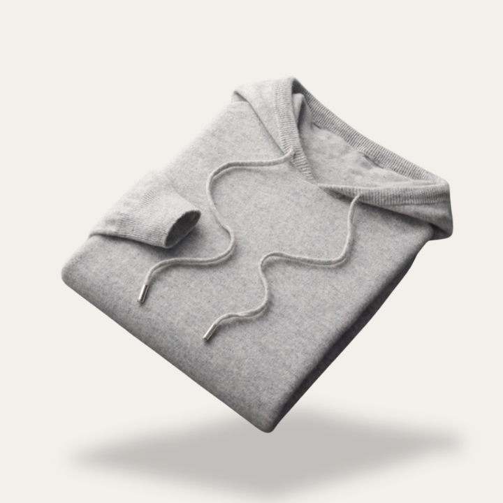 Herren Kaschmir Hoodie Kapuzenpullover Pullover Freizeit | Vestea
