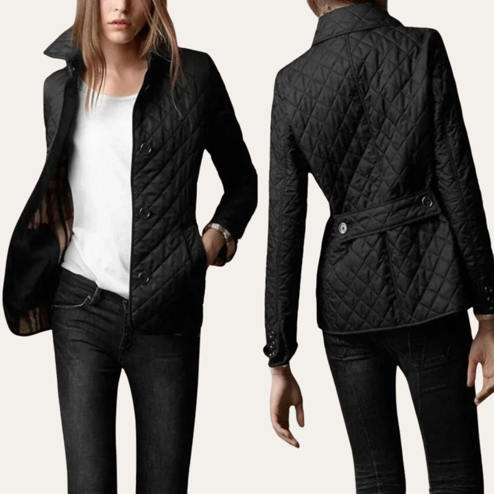 Damen Steppjacke Kurzmantel Übergangsjacke Leichtgewicht | Vestea