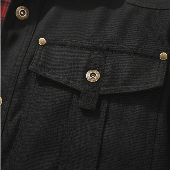 Utility-Jacke für Herren mit Knopfleiste | Vestea